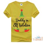 daddy mummy in elf isolation print christmas t shirt kids mens xmass shirt 2.jpg