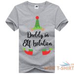 daddy mummy in elf isolation print christmas t shirt kids mens xmass shirt 3.jpg