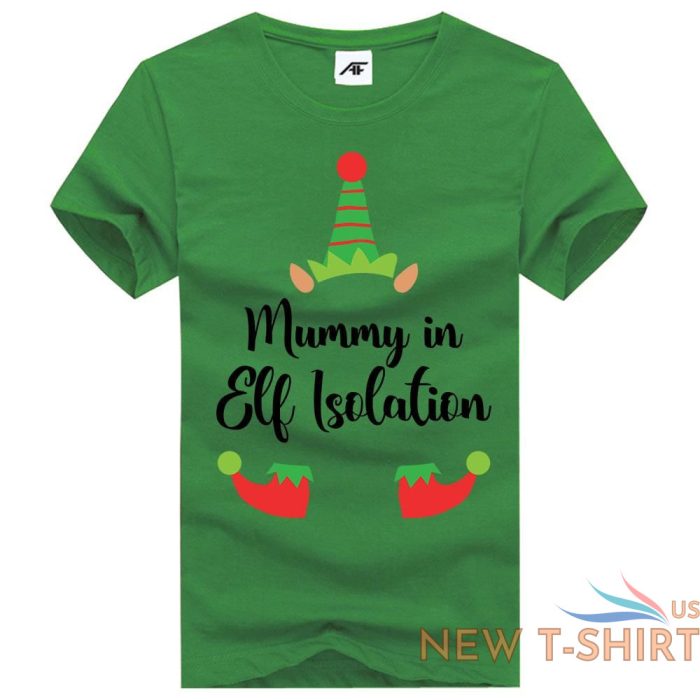 daddy mummy in elf isolation print christmas t shirt kids mens xmass shirt 5.jpg