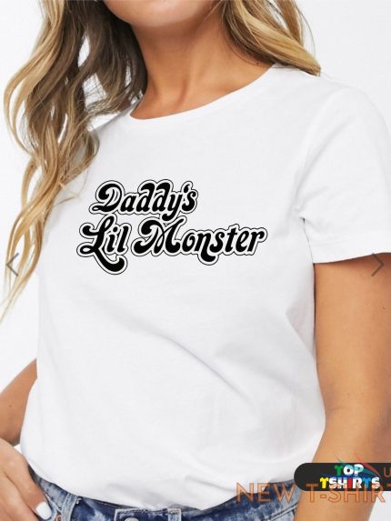 daddy s lil monster halloween cosplay suicide squad harley quinn t shirt tee top 0.jpg