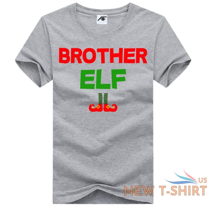 elf family xmas mens top tees daddy santa gift cotton christmas festival t shirt 2.jpg