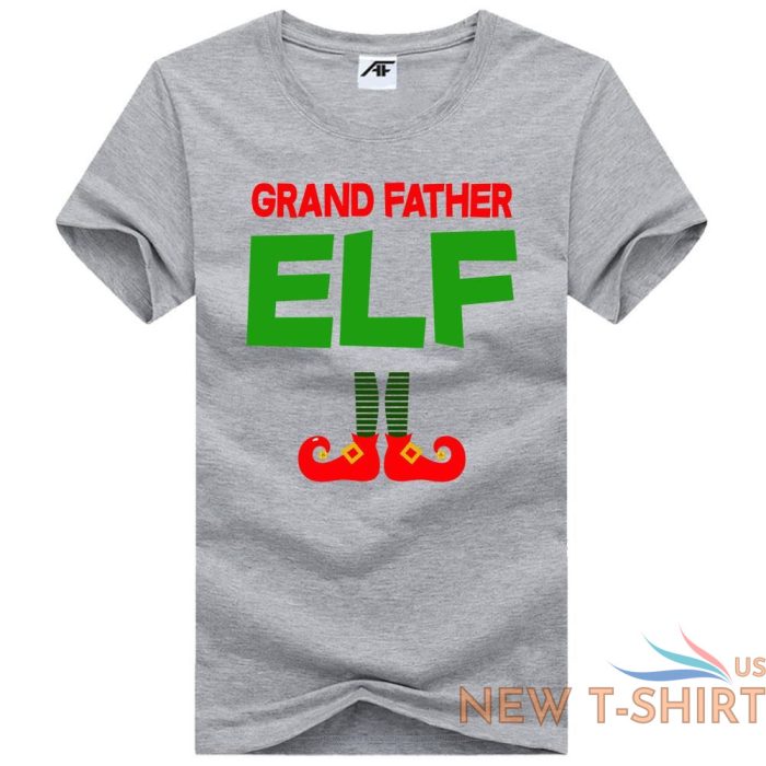 elf family xmas mens top tees daddy santa gift cotton christmas festival t shirt 5.jpg