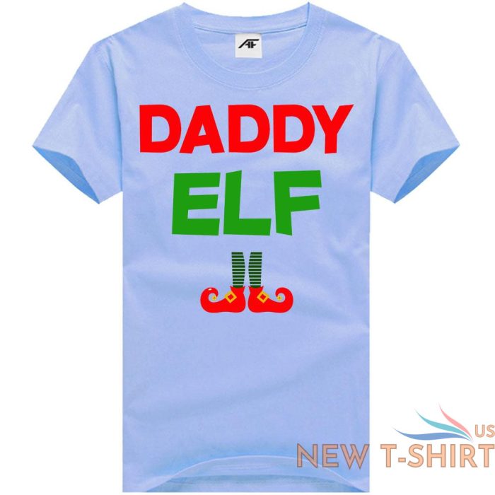 elf family xmas mens top tees daddy santa gift cotton christmas festival t shirt 9.jpg