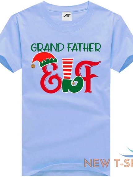 elf family xmas mens top tees grand father cotton christmas festival t shirt 0.jpg