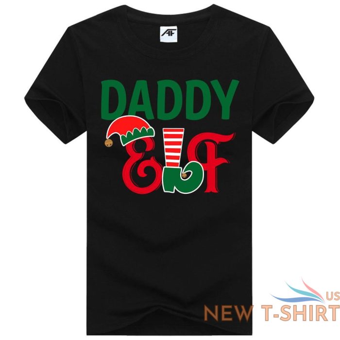 elf family xmas mens top tees grand father cotton christmas festival t shirt 3.jpg