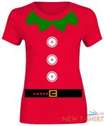 elf style print t shirt christmas women girls xmas short sleeve top cotton tee 0.jpg