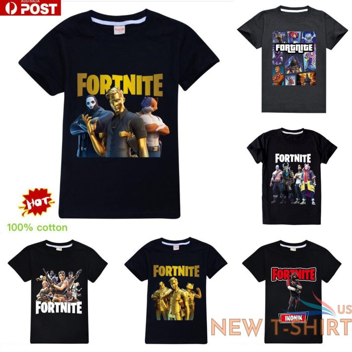 fortnite kids boys t shirt 100 cotton short sleeve t shirt tee top xmas gifts 0.jpg