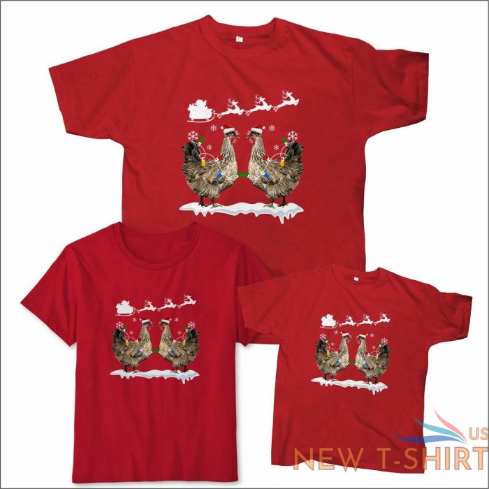 funny chicken christmas t shirt xmas gift funny poultry unisex tee shirt 2 4xl 6.jpg