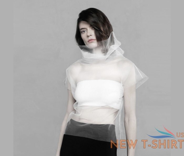 futuristic transparent tulle sheer mesh turtleneck top rave festival t shirt 0.jpg