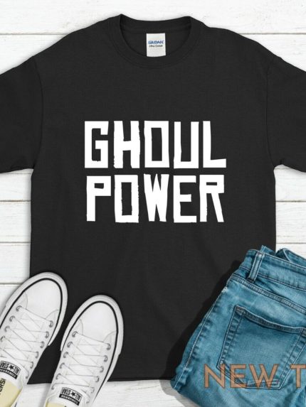 ghoul power t shirt halloween ghost spooky tee top gift 0.jpg