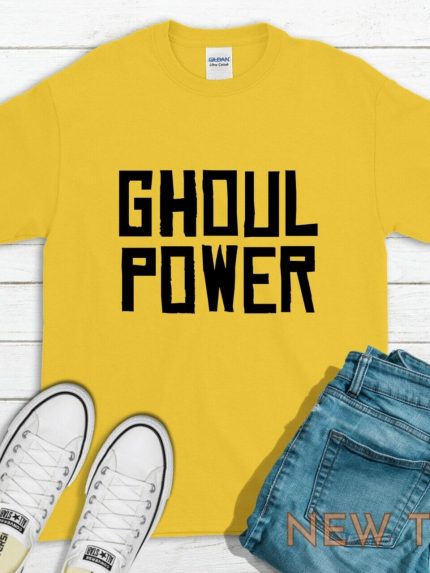 ghoul power t shirt halloween ghost spooky tee top gift 1.jpg