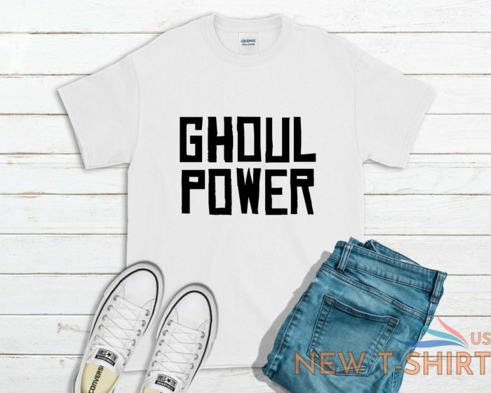 ghoul power t shirt halloween ghost spooky tee top gift 3.jpg