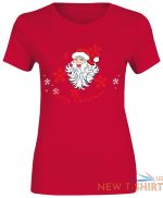 girls happy santa t shirt cotton merry christmas print ladies short sleeve top 3.jpg