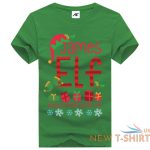 girls james elf print christmas t shirt womens xmas short sleeve party top tees 8.jpg