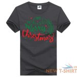 girls merry christmas print christmas t shirt womens xmas party fancy top tees 2.jpg