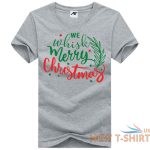 girls merry christmas print christmas t shirt womens xmas party fancy top tees 4.jpg