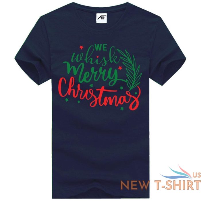 girls merry christmas print christmas t shirt womens xmas party fancy top tees 6.jpg