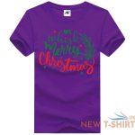 girls merry christmas print christmas t shirt womens xmas party fancy top tees 8.jpg