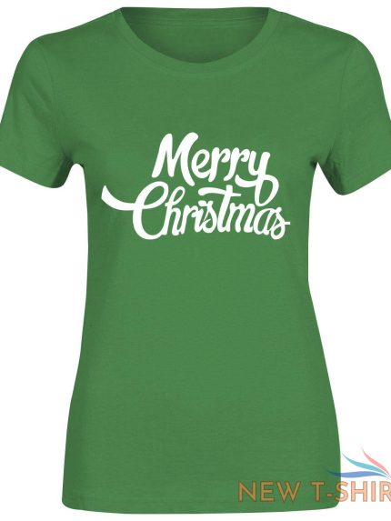 girls novelty merry christmas printed t shirt ladies cotton tee short sleeve top 0.jpg