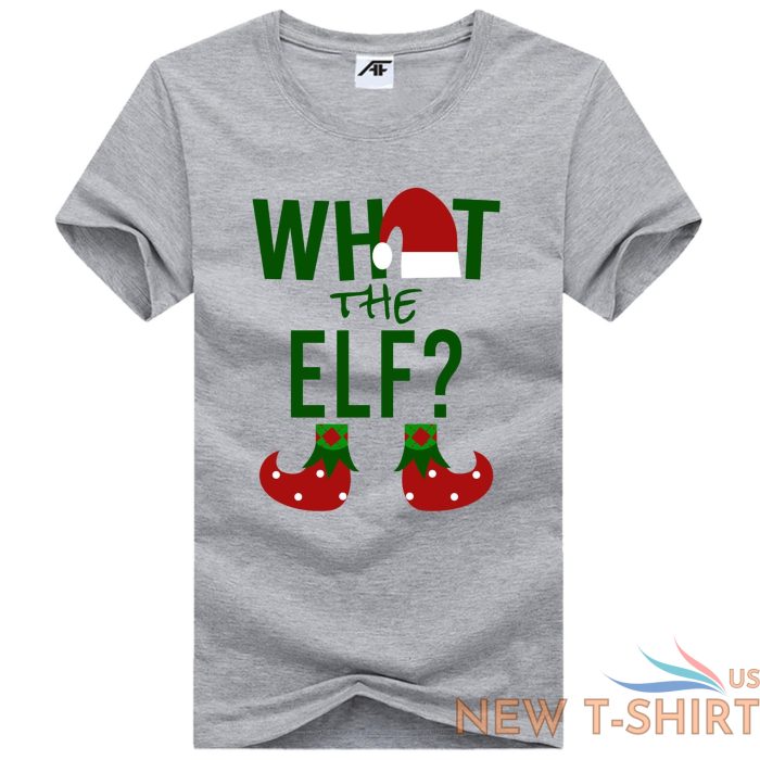 girls what the elf printed xmas t shirt short sleeves xmas party tees casual top 2 1.jpg