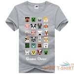 girls womens game over print t shirt funny crew neck 100 cotton top tees 5.jpg