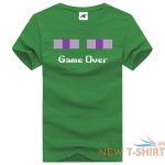 girls womens game over print t shirt gamer crew neck 100 cotton top tees 4.jpg