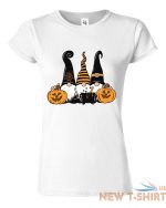 gnomes halloween pumpkin funny happy christmas women tshirt new holiday gift tee 2.jpg