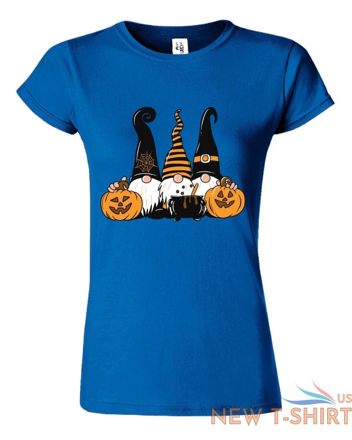 gnomes halloween pumpkin funny happy christmas women tshirt new holiday gift tee 3.jpg