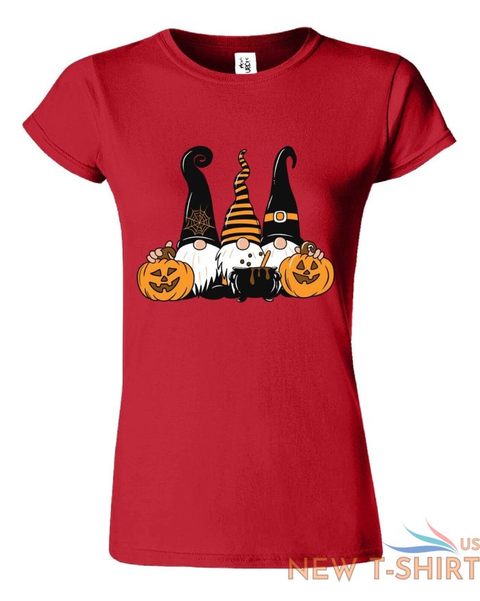 gnomes halloween pumpkin funny happy christmas women tshirt new holiday gift tee 6.jpg