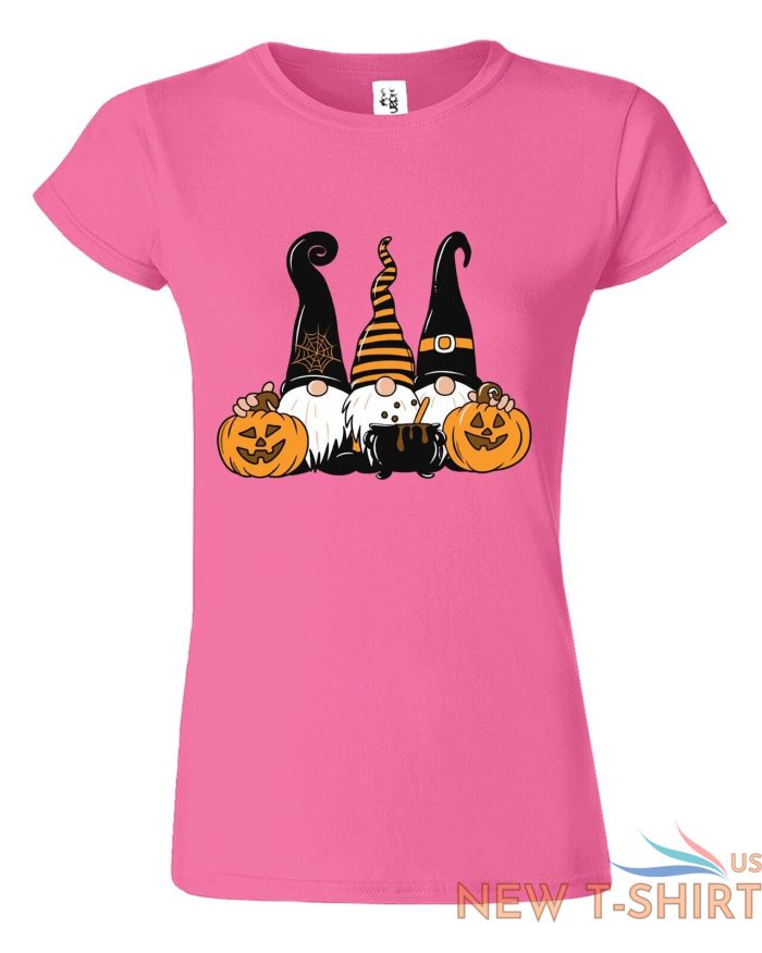 gnomes halloween pumpkin funny happy christmas women tshirt new holiday gift tee 7.jpg