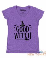 good witch blk women s v neck t shirt funny matching best friends halloween tee 0.jpg