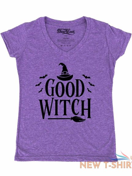 good witch blk women s v neck t shirt funny matching best friends halloween tee 0.jpg