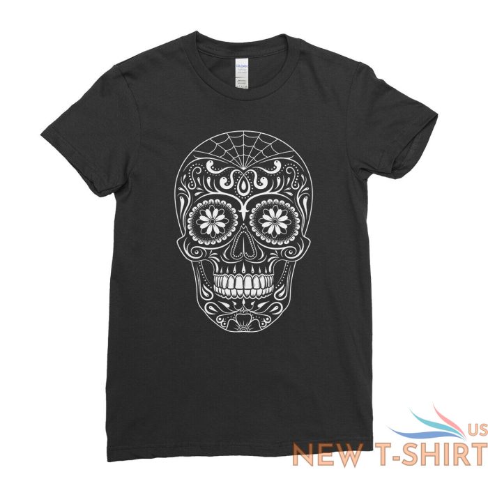 gothic skull t shirt skull illusion halloween symbol t shirt for men women kids 3.jpg