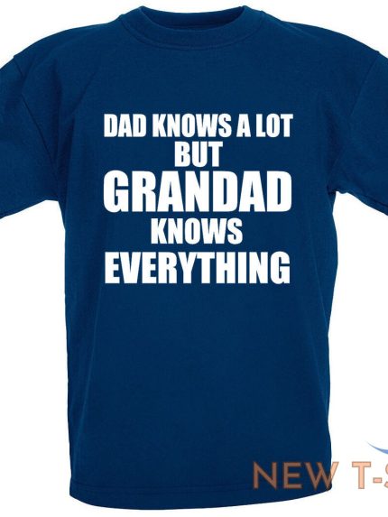grandad knows everything t shirt novelty xmas gifts for grandson granddaughter 0.jpg