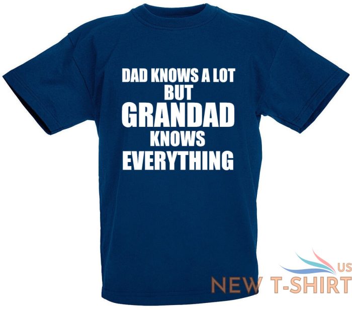 grandad knows everything t shirt novelty xmas gifts for grandson granddaughter 0.jpg