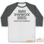 halloween 3 silver shamrock unofficial season of witch 3 4 sleeve baseball tee 0.jpg