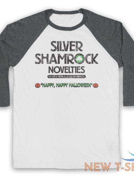 halloween 3 silver shamrock unofficial season of witch 3 4 sleeve baseball tee 0.jpg