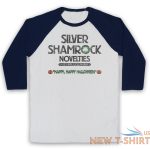 halloween 3 silver shamrock unofficial season of witch 3 4 sleeve baseball tee 2.jpg