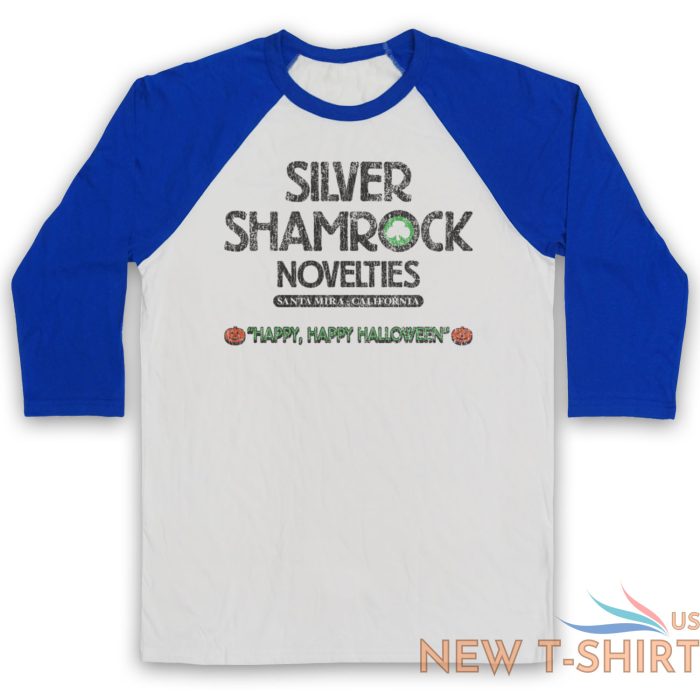 halloween 3 silver shamrock unofficial season of witch 3 4 sleeve baseball tee 3.jpg