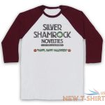 halloween 3 silver shamrock unofficial season of witch 3 4 sleeve baseball tee 6.jpg