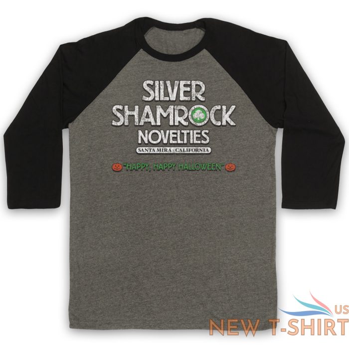 halloween 3 silver shamrock unofficial season of witch 3 4 sleeve baseball tee 8.jpg