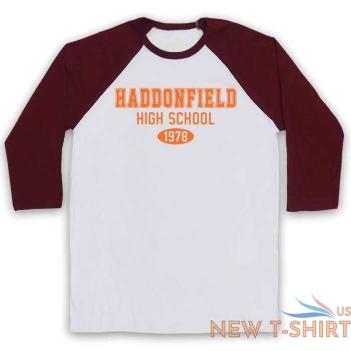 halloween haddonfield high school 1978 horror film 3 4 sleeve baseball tee 6.jpg