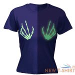 halloween womens t shirts boob glow in the dark funny fancy dress fitted t shirt 0 1.jpg