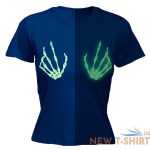 halloween womens t shirts boob glow in the dark funny fancy dress fitted t shirt 3 1.jpg