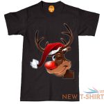 happy reindeer mens kids tshirt xmas christmas funny novelty santa top t shirt 1.jpg