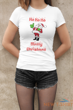 ho ho ho merry christmas kids t shirt thumbs up santa festive holidays xmas gift 1.png