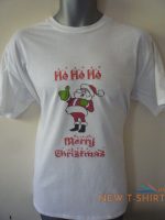 ho ho ho merry christmas kids t shirt thumbs up santa festive holidays xmas gift 3.jpg