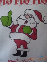 ho ho ho merry christmas kids t shirt thumbs up santa festive holidays xmas gift 6.jpg