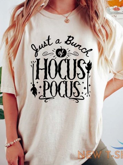 hocus pocus womens halloween tee tshirt unisex just a bunch of witch 0.jpg