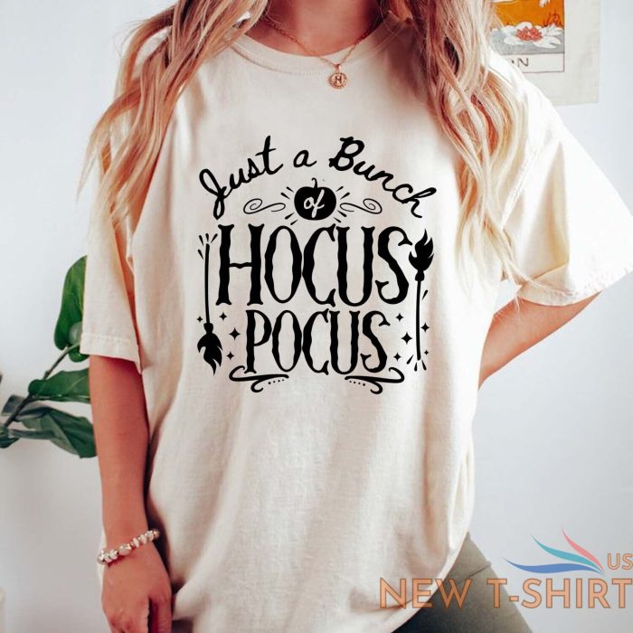 hocus pocus womens halloween tee tshirt unisex just a bunch of witch 0.jpg